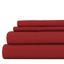 Burgundy Queen Ultra Soft Microfiber Bed Sheet Set