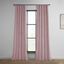 Ballet Pink Velvet Room-Darkening Curtain Panel, 84"