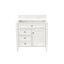 Bright White 36" Single Freestanding Bathroom Vanity Base