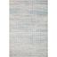 Kamala Sky and Dove Blue Diamond Pattern Accent Rug 2'-3" x 3'-10"