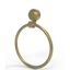 Satin Brass Wall Mounted Towel Ring, 6-inch Diameter