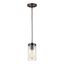 Zire 8.5" Mini Pendant Light in Brushed Oil Rubbed Bronze