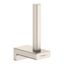 Brushed Nickel Metal Spare Toilet Paper Holder