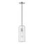 Glenbrook Brushed Nickel Mini Pendant with Open Cage Design