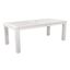 Highwood Spacious White Rectangular Outdoor Dining Table 42"x84"