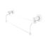 Matte White 30'' Double Wall Mounted Towel Bar