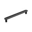 Matte Black Modern Cabinet Bar Pull with Mounting Hardware