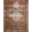 Layla Ocean Multicolor Vintage Distressed Synthetic Area Rug