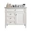 Bright White 36" Single Freestanding Bathroom Vanity