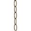 48-Inch Aged Bronze Steel Accessory Chain