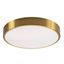 Satin Brass 19" Round LED Flush Mount Ceiling Light