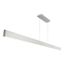 Volo Brushed Aluminum LED Pendant Light with Adjustable Height