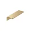 Champagne Bronze 3-3/4 Inch Modern Cabinet Edge Pull