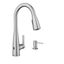 Stainless Steel Touchless Pull-Down Sprayer Kitchen Faucet