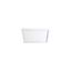 Sleek 7" White Square LED Flush Mount Light, Energy Star Rated