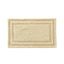 Isla 2-Piece Beige Cotton Bath Rug Set