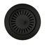 Coal Black Metal Kitchen Sink Basket Strainer