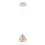 Satin Nickel Mini LED Pendant Light