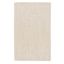 Ivory Flat Woven Wool Rectangular Area Rug 3' x 5'