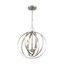 Pendleton Brushed Nickel 3-Light Circular Band Pendant