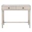 Gray Pinewood Traditional Console Table with Storage