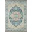 Oceanic Elegance 9' x 12' Reversible Synthetic Rug in Ocean Multi