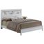 Burlington Classic Full/Double White Wood Upholstered Storage Bed