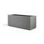 Gray Granite Extra Large Polymer Outdoor Rectangular Planter