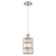 Sophie Brushed Nickel Mini Pendant with Crystal Prism Shade