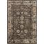 Elegant Black 10' x 14' Vintage Distressed Viscose Area Rug