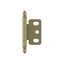 Golden Champagne 3/4 Inch Full Inset Cabinet Hinge