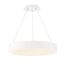 Corso White LED Drum Pendant with Energy Star Certification