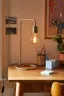 Edison-Inspired Matte Black Adjustable Desk Lamp for Kids