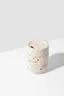 Terrazzo Cream 12 oz Ceramic Mug with Silicone Sleeve