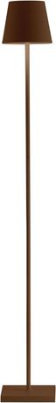 Rust Adjustable Cordless Outdoor LED Floor Lamp