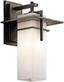 Bronze 14.75" Outdoor Wall Lantern with Opal Glass