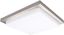 Metro 12" Square LED Flush Mount in Brushed Nickel