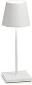 White Aluminum Cordless Adjustable Outdoor Table Lamp