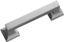 Satin Nickel Modern Cabinet Drawer Pulls 10-Pack