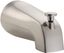 Brushed Nickel Wall Mounted Tub Spout with Diverter