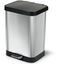 Stainless Steel 13-Gallon Kitchen Step Trash Can with Soft Close Lid