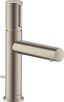 Brushed Nickel Modern Single Hole Bathroom Faucet