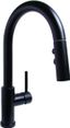 Matte Black Stainless Steel Pull-Out Spray Kitchen Faucet