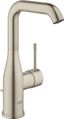 Essence Brushed Nickel Single-Handle Modern Bathroom Faucet