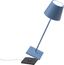 Blue Cordless Touch Adjustable Outdoor LED Table Lamp