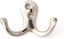 Polished Nickel Double Robe Hook 2-3/4"