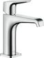 Chrome Modern Single Hole Bathroom Faucet with Brass Handle