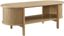 Cadence Oval Oak Coffee Table with Open Storage