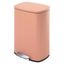 Pink Stainless Steel 13 Gallon Pedal Trash Can