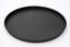 14-Inch Black Aluminum Pre-Seasoned Pizza Pan